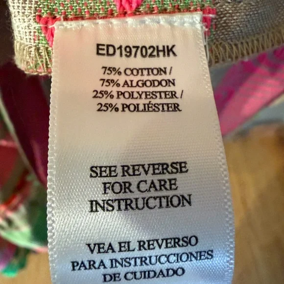 Neon Aztec Jacquard Mini-Dress with embellished lace trim includes two bracelets - Picture 7 of 12